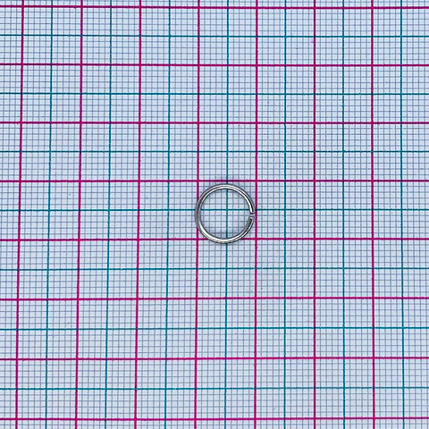 ARGOLLA ACERO NÍQUEL C10X10
