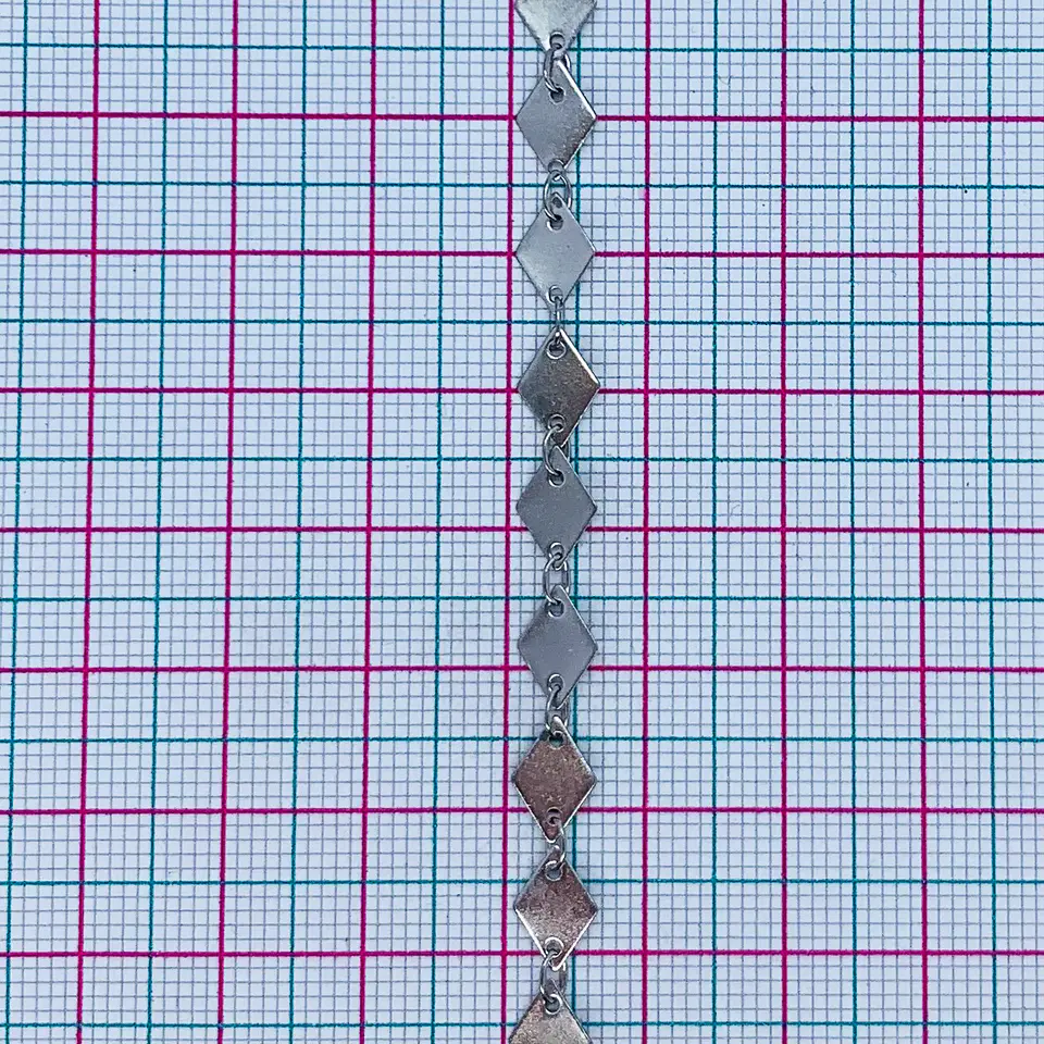 CADENA ROMBOS ACERO JB-1149 2