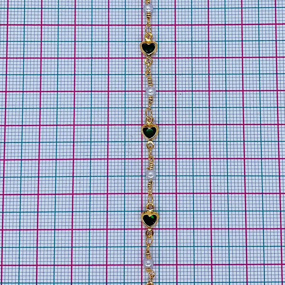 CADENA ✦ CORAZÓN CRISTAL (ELIGE TU COLOR FAVORITO)  2