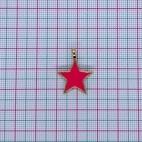 ESTRELLA COLORES RODIO (ELIGE TU COLOR FAVORITO) D/RESINA-E