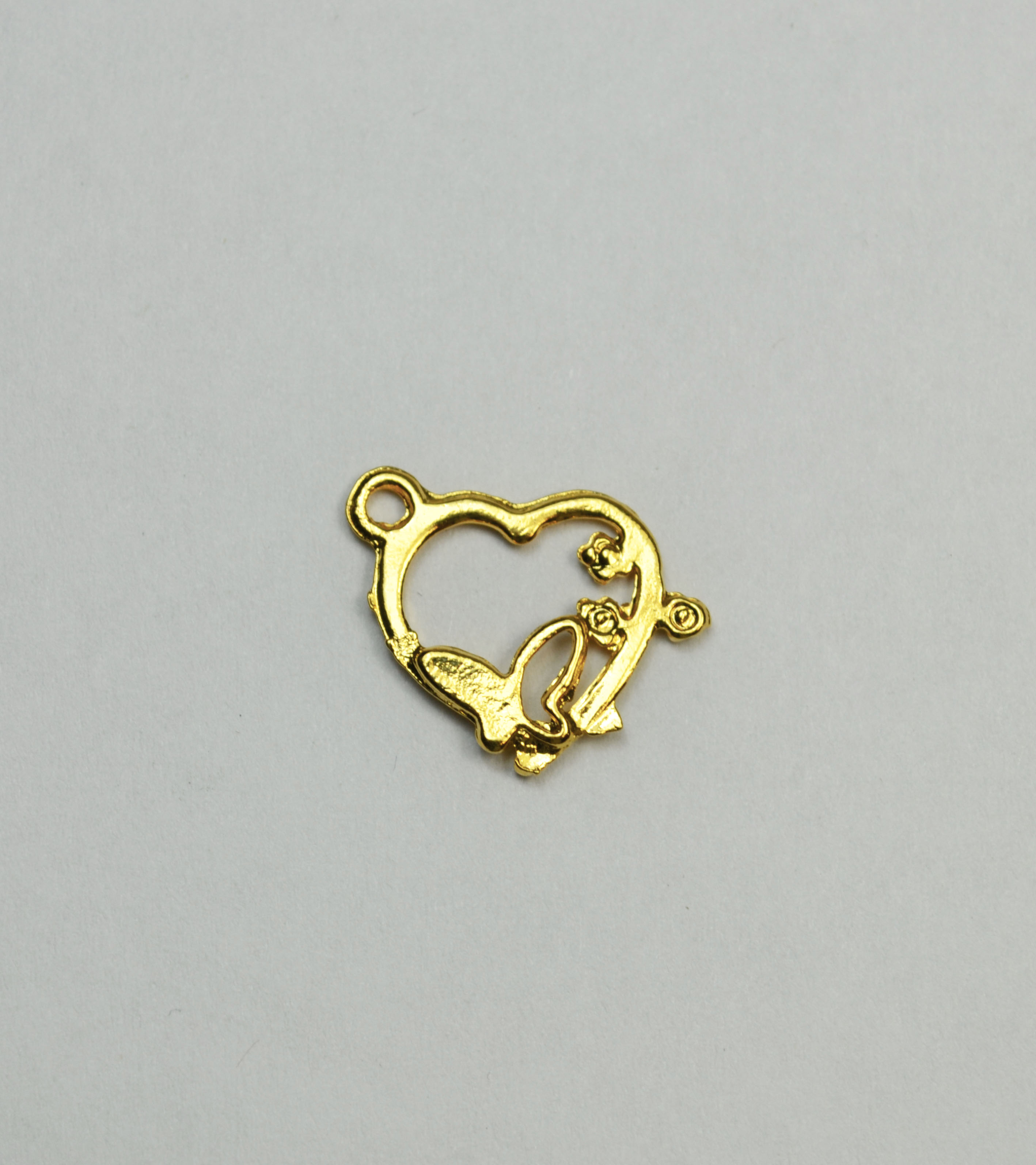 CORAZÓN BAÑO DE ORO M-18   1