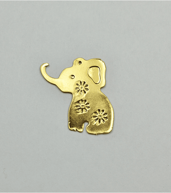 ELEFANTE BAÑO DE ORO M161