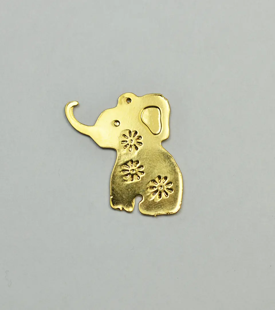 ELEFANTE BAÑO DE ORO M161 1