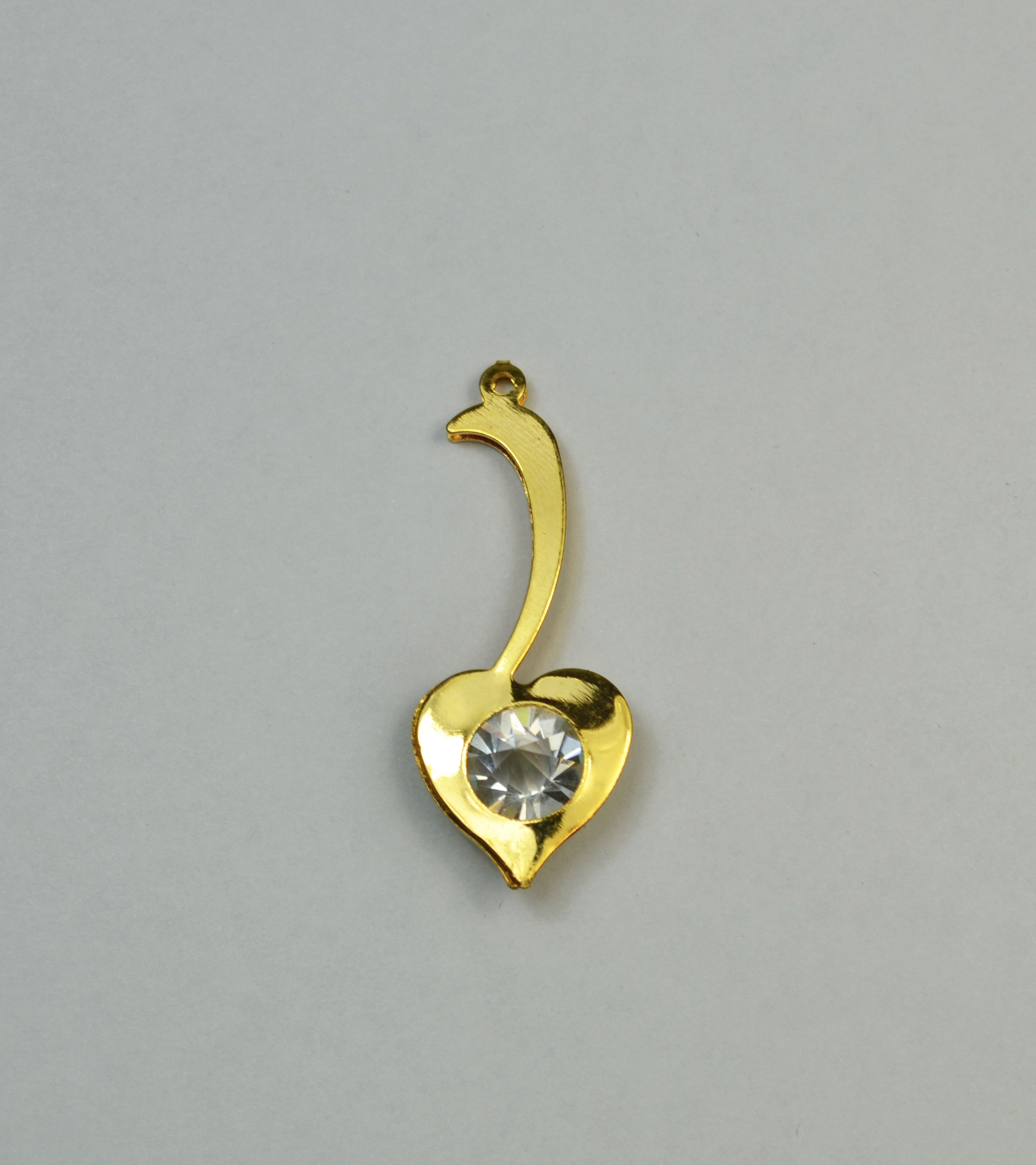 CORAZÓN  BAÑO DE ORO T2354 1