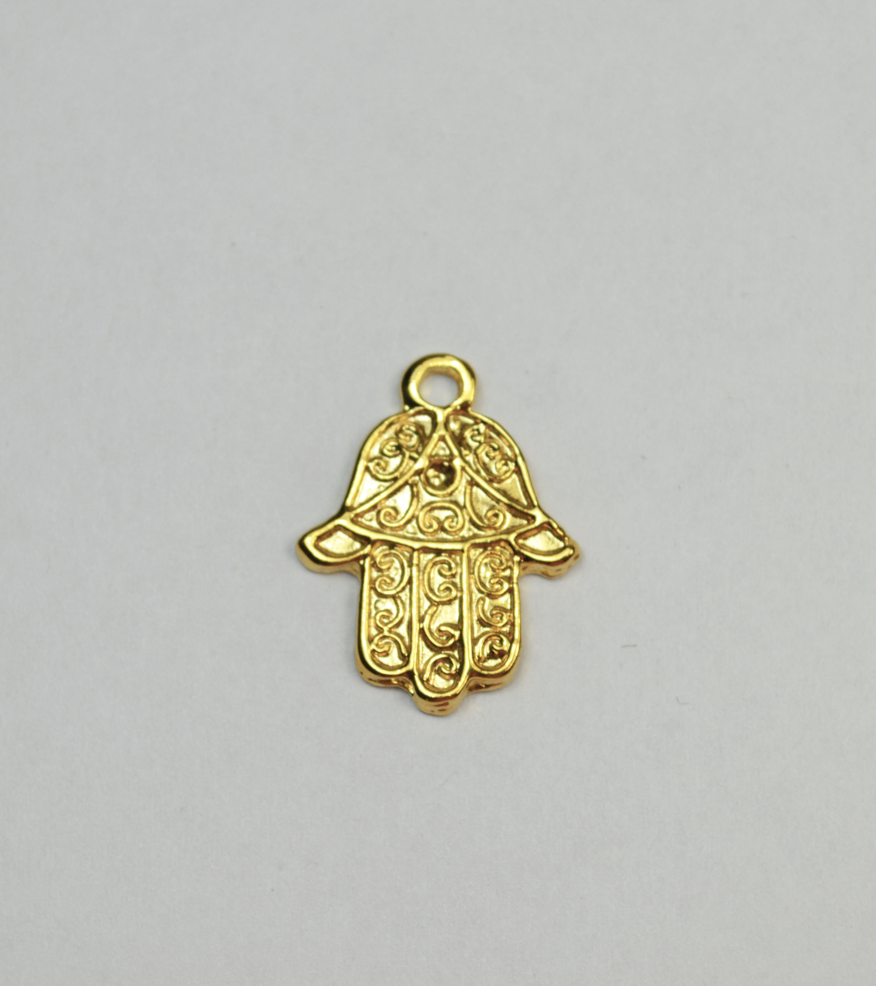 MANO HAMSA BAÑO DE ORO T2858