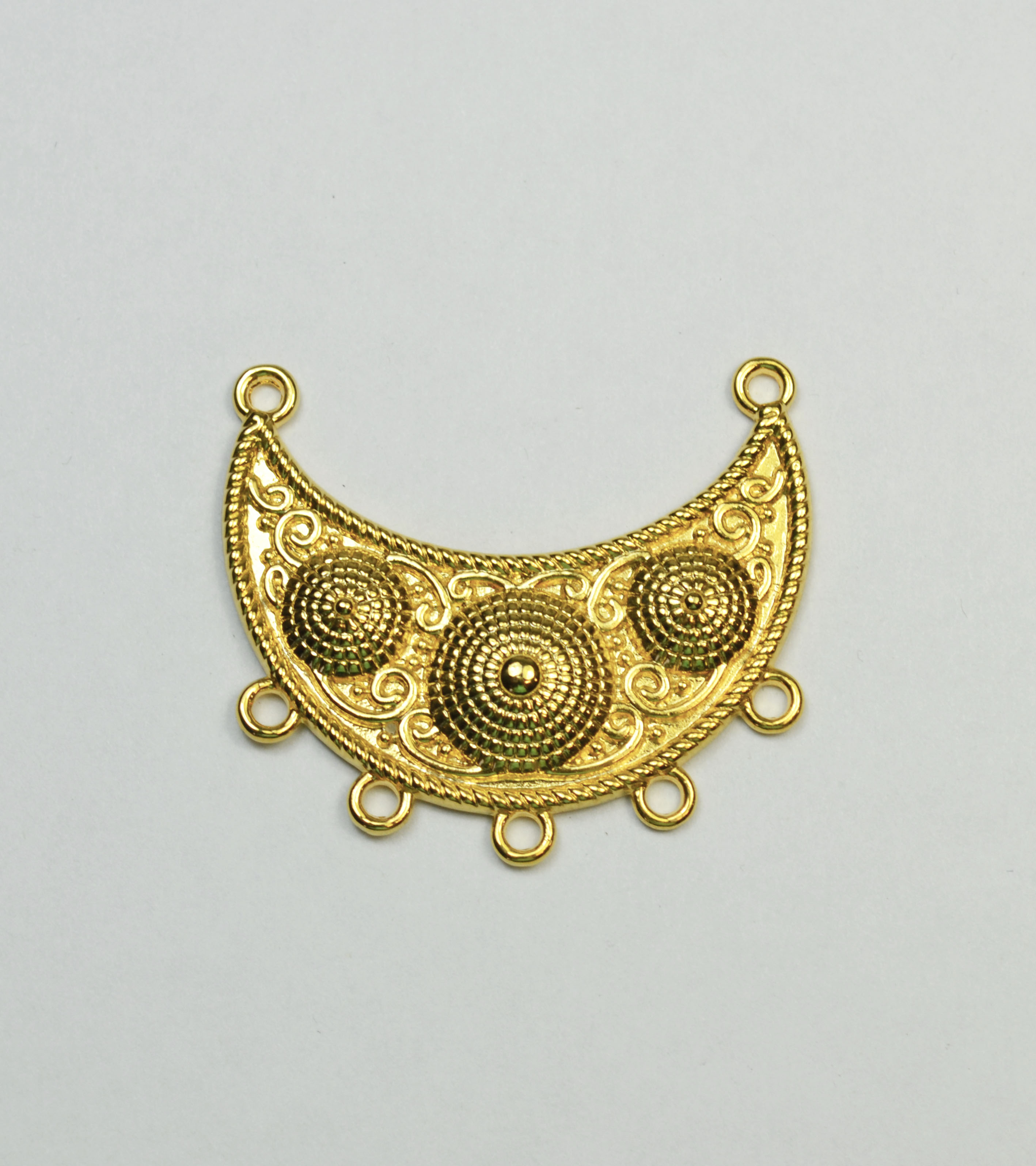 HERRAJE ✦ PECTORAL BAÑO DE ORO 