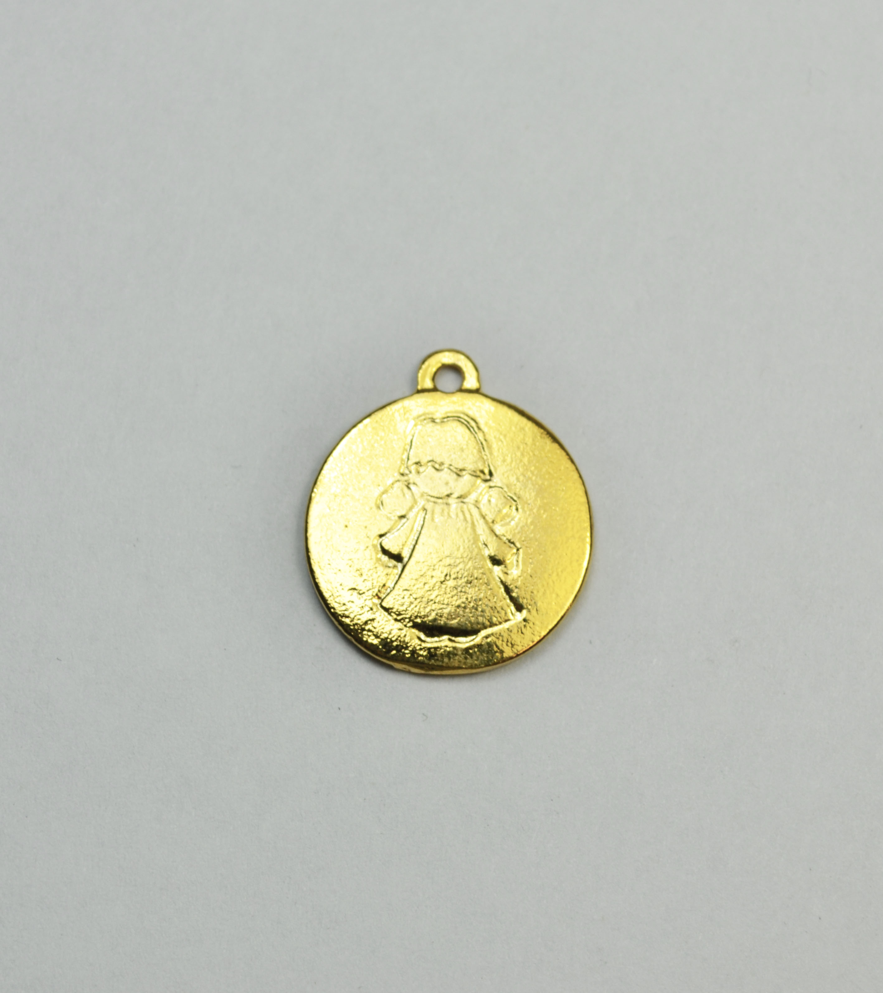 DIJE ÁNGEL BAÑO DE ORO 1