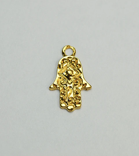 MANO HAMSA BAÑO DE ORO T5151