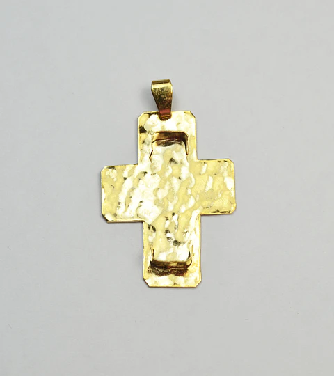 CRUZ BAÑO DE ORO T5333
