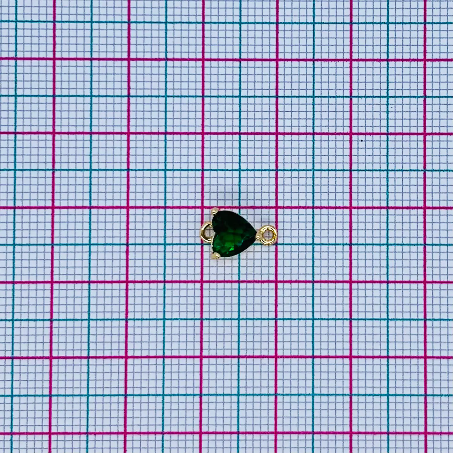 CORAZÓN CRISTAL RODIO (ELIGE TU COLOR FAVORITO) ROD104 2