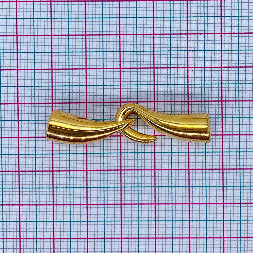 TERMINAL GANCHO BAÑO DE ORO T5354 2
