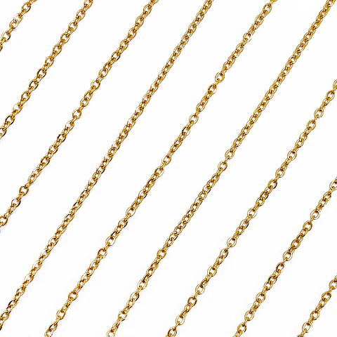 CADENA ✦ OLÍMPICA EN ACERO 2MM