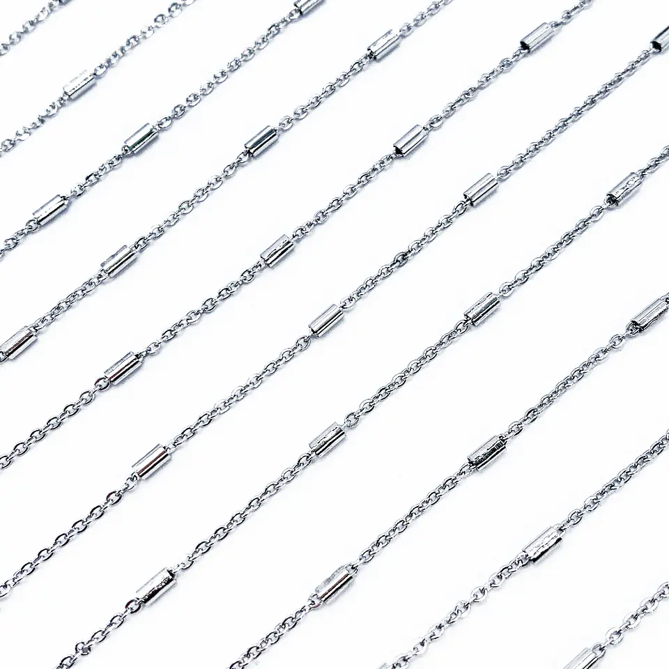 CADENA ✦ PALITOS EN ACERO 2MM 1