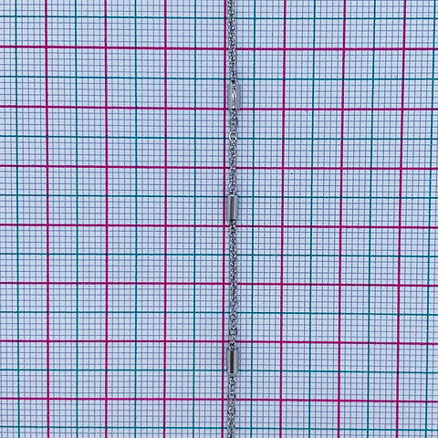CADENA ✦ PALITOS EN ACERO 2MM
