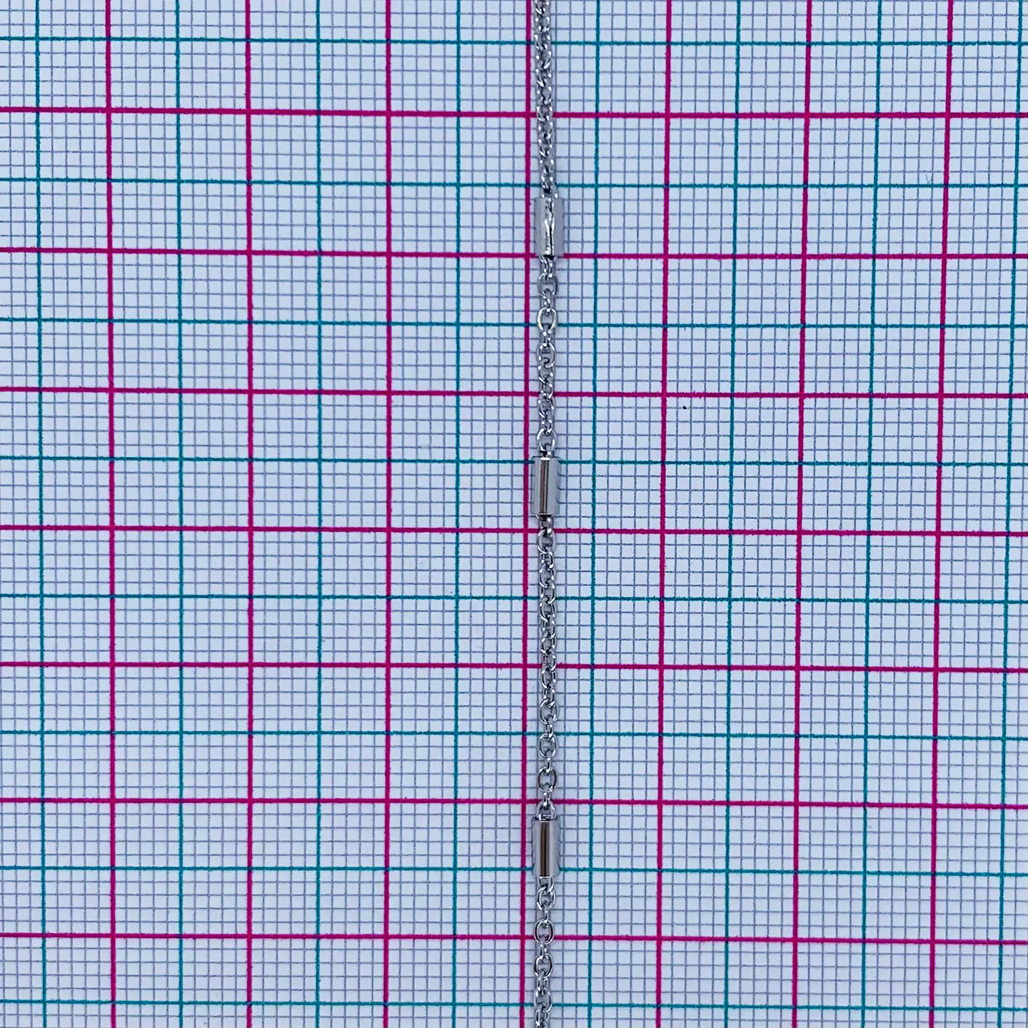 CADENA ✦ PALITOS EN ACERO 2MM 2