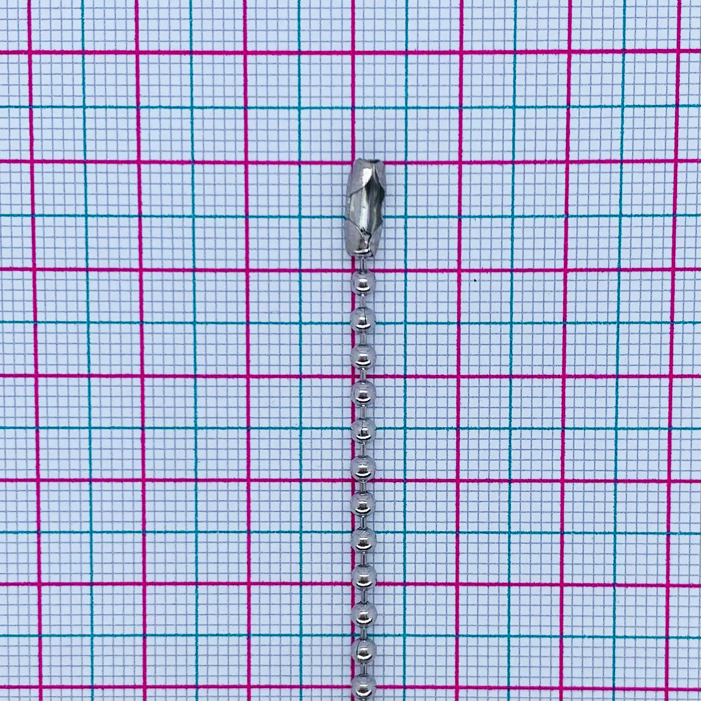 CADENA MILITAR ACERO CTA-164. 2