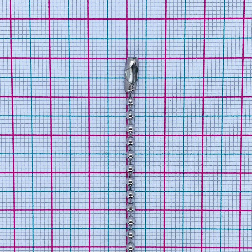 CADENA MILITAR ACERO CTA-164. 2
