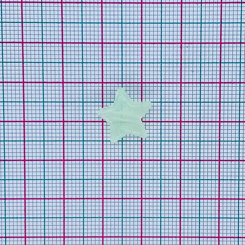 SEPARADOR ✦ ESTRELLA NEÓN PLÁSTICA