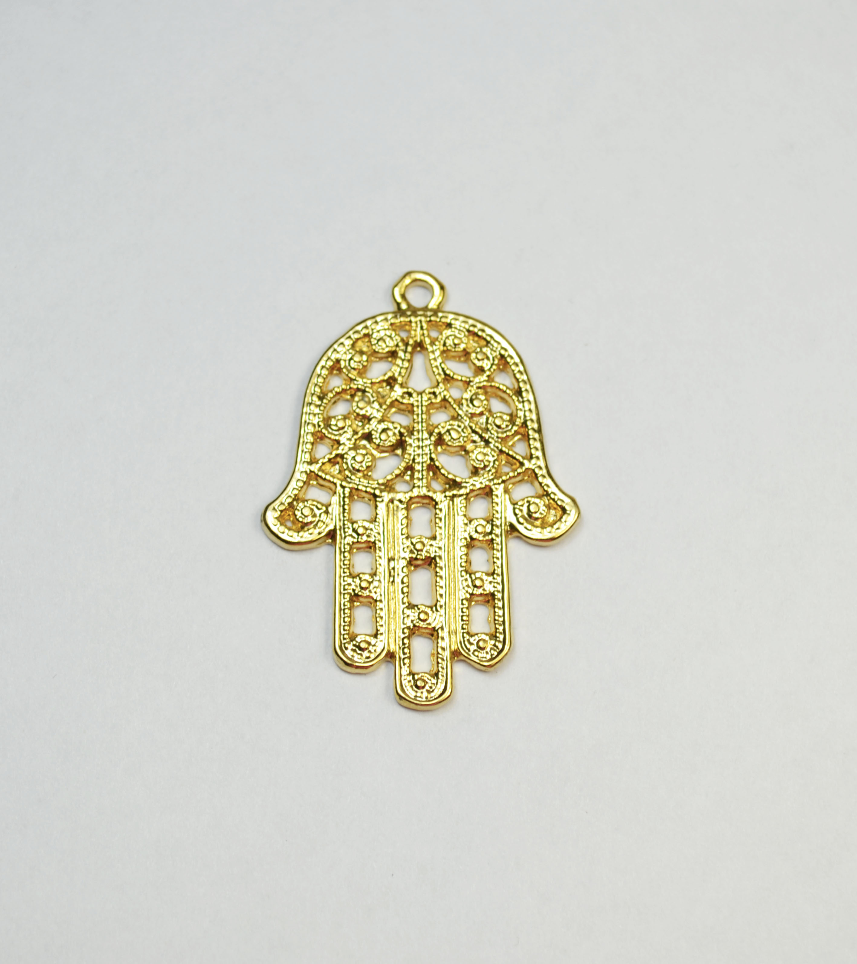 MANO HAMSA BAÑO DE ORO T2154  1