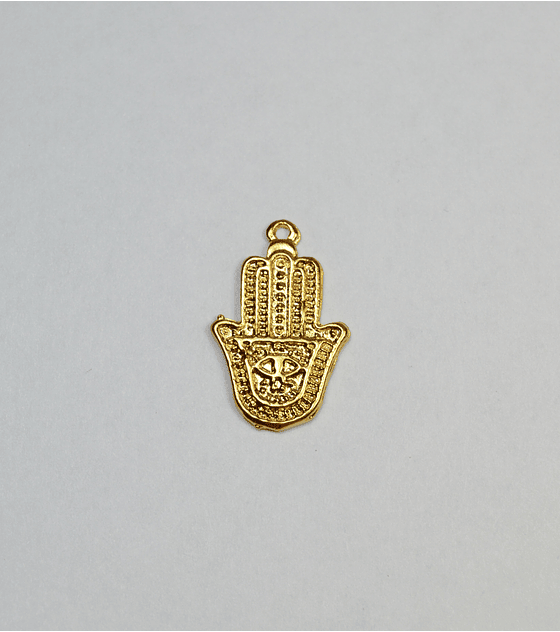 MANO HAMSA BAÑO DE ORO T2899 