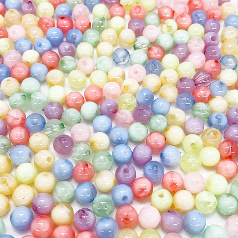 BOLA HIELO 8MM ACRÍLICA BHI8MMT (ESCOGE TU COLOR FAVORITO)