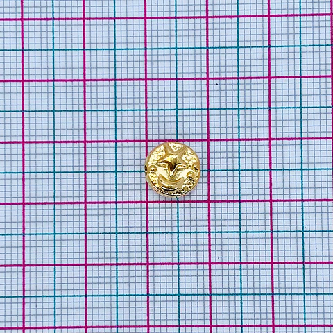 LUNAS Y ESTRELLAS BAÑO DE ORO W1355-GOLD