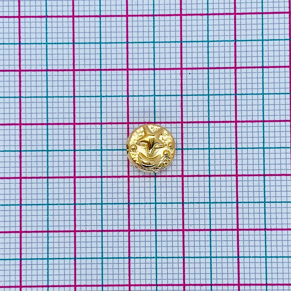 LUNAS Y ESTRELLAS BAÑO DE ORO W1355-GOLD 2
