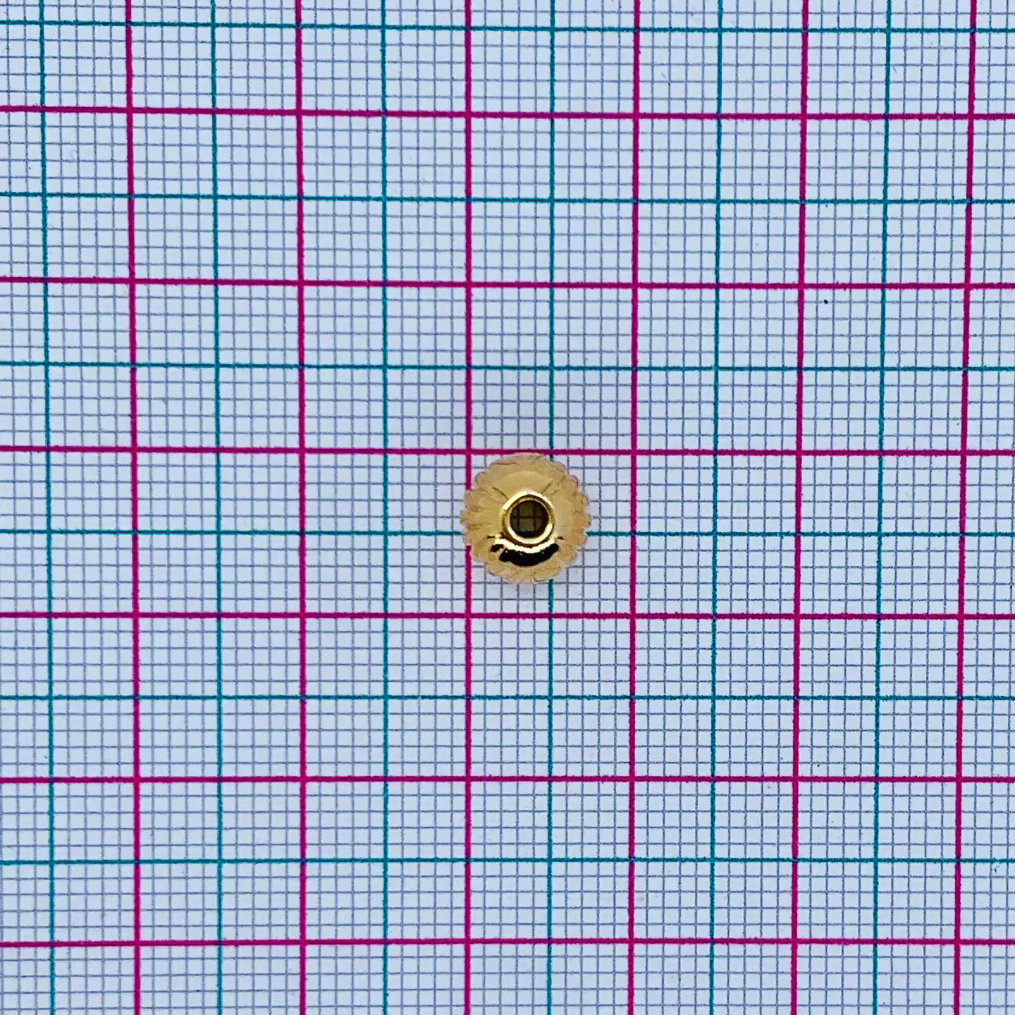 BALÍN BAÑO DE ORO 7MM W1261-GOLD 2