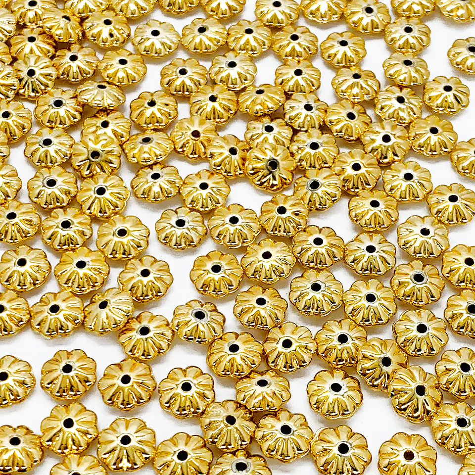 FLOR BAÑO DE ORO W545-GOLD 1