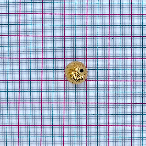 BALÍN BAÑO DE ORO 10MM W1134-GOLD
