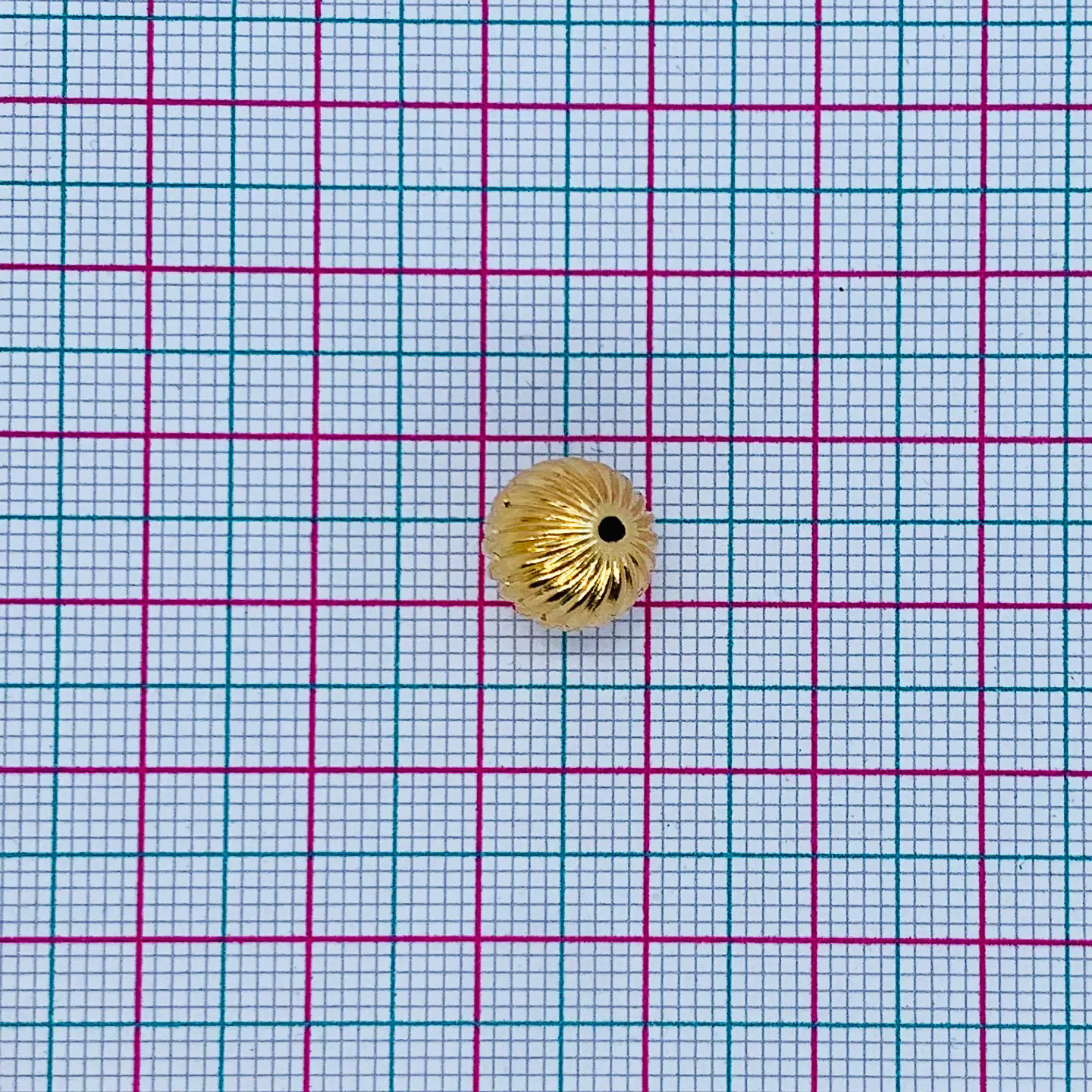 BALÍN BAÑO DE ORO 10MM W1134-GOLD 2