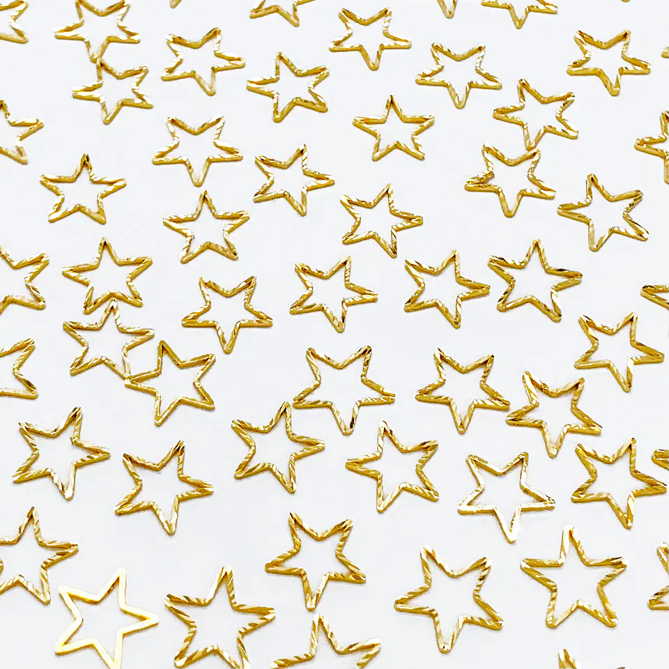 ESTRELLA SILUETA BAÑO DE ORO T6557 1
