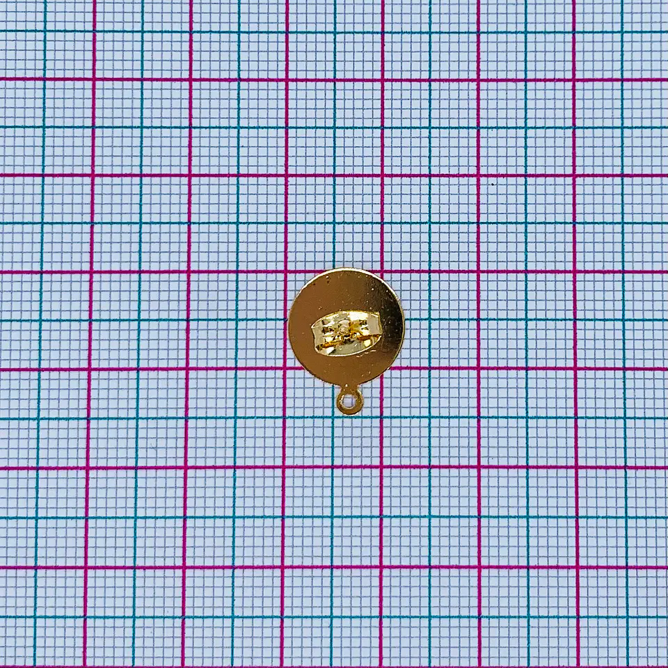 TOPO REDONDO BAÑO DE ORO T6543 2