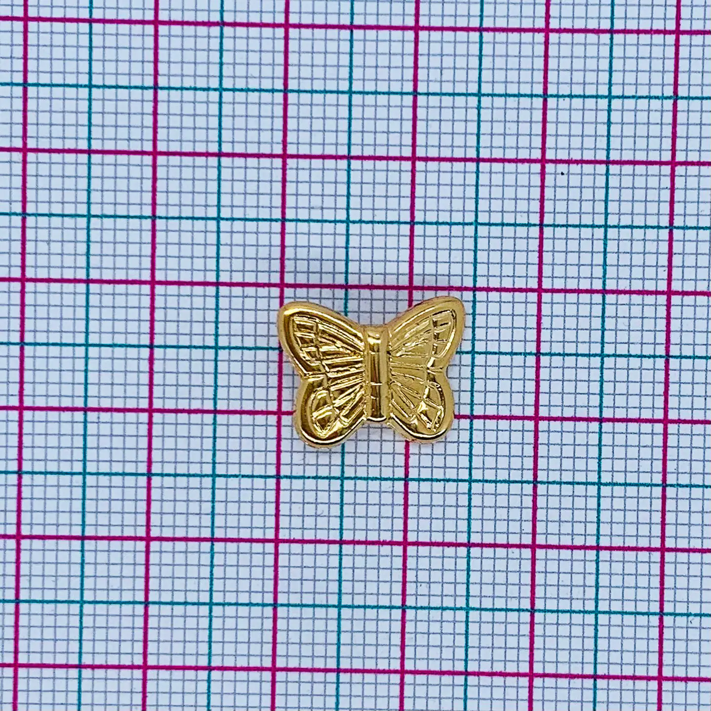 MARIPOSA BAÑO DE ORO S471-GOLD 2
