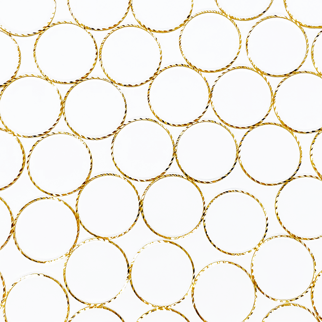 ARO GRABADO BAÑO DE ORO 1