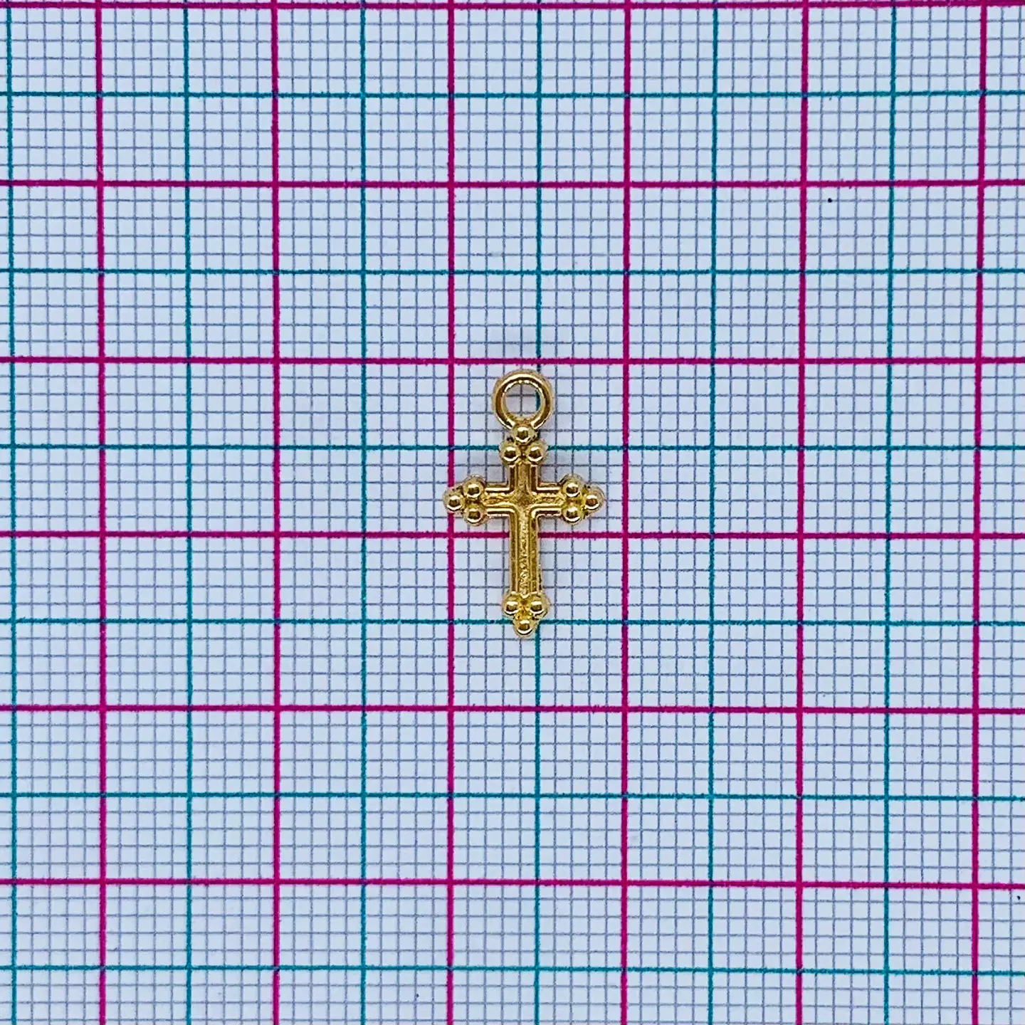 CRUZ BAÑO DE ORO F1918-GOLD 2