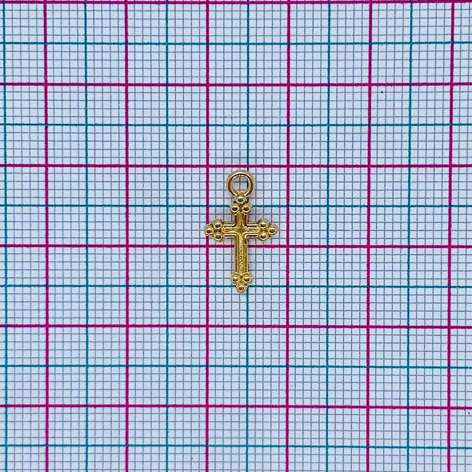 CRUZ BAÑO DE ORO F1918-GOLD 2