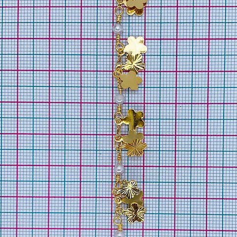 CADENA BAÑO DE ORO MK-406-MT