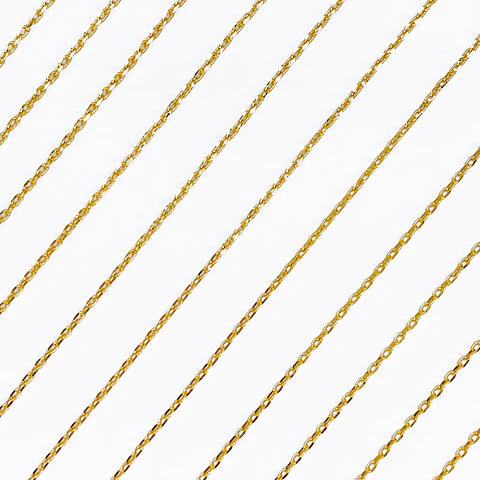 CADENA BAÑO DE ORO XS-399-MT