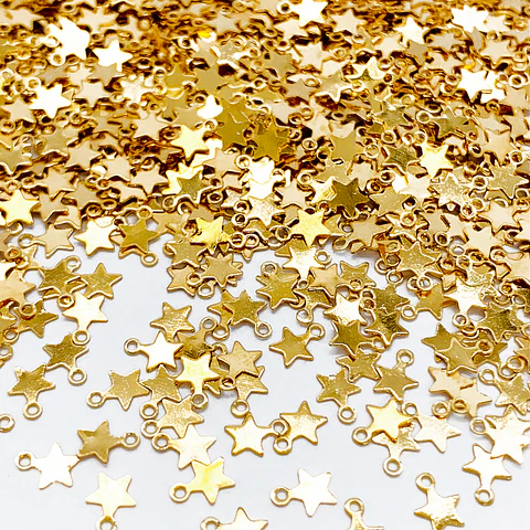 ESTRELLA MINI DIJE BAÑO DE ORO T5047