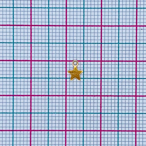 ESTRELLA MINI DIJE BAÑO DE ORO T5047