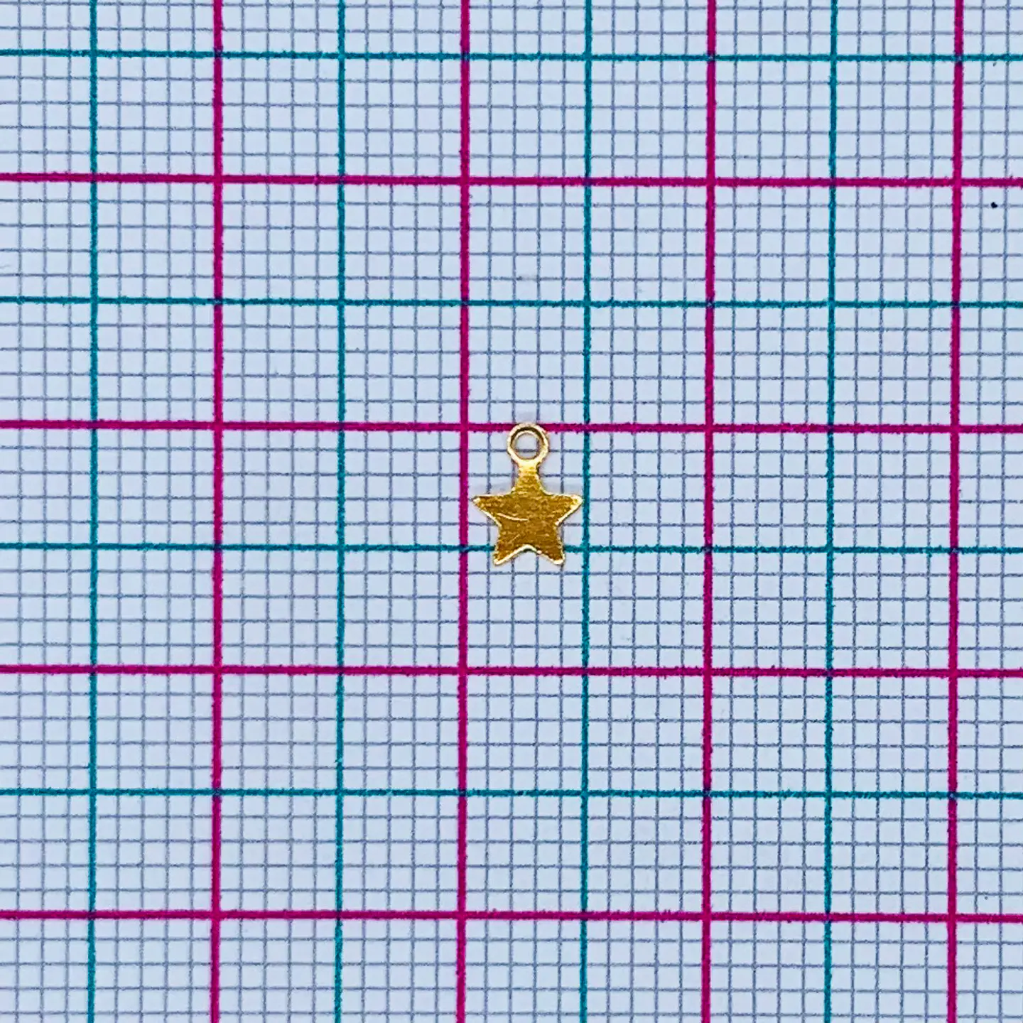 ESTRELLA MINI DIJE BAÑO DE ORO T5047 2