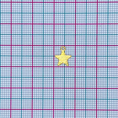 ESTRELLA MINI DIJE BAÑO DE ORO T6576