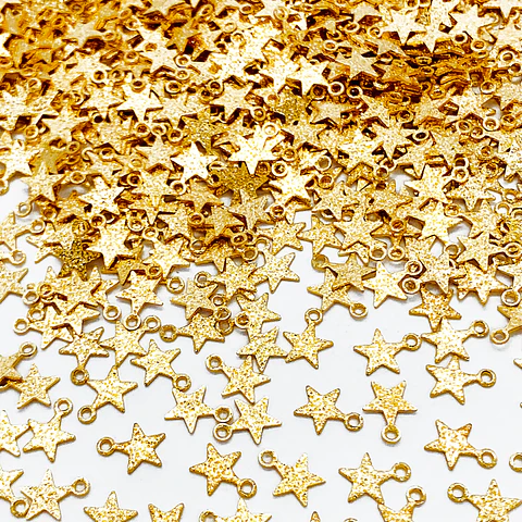 ESTRELLA MINI DIJE BAÑO DE ORO T6577