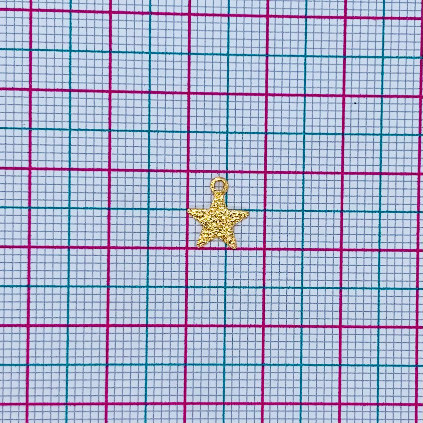 ESTRELLA MINI DIJE BAÑO DE ORO T6592 2
