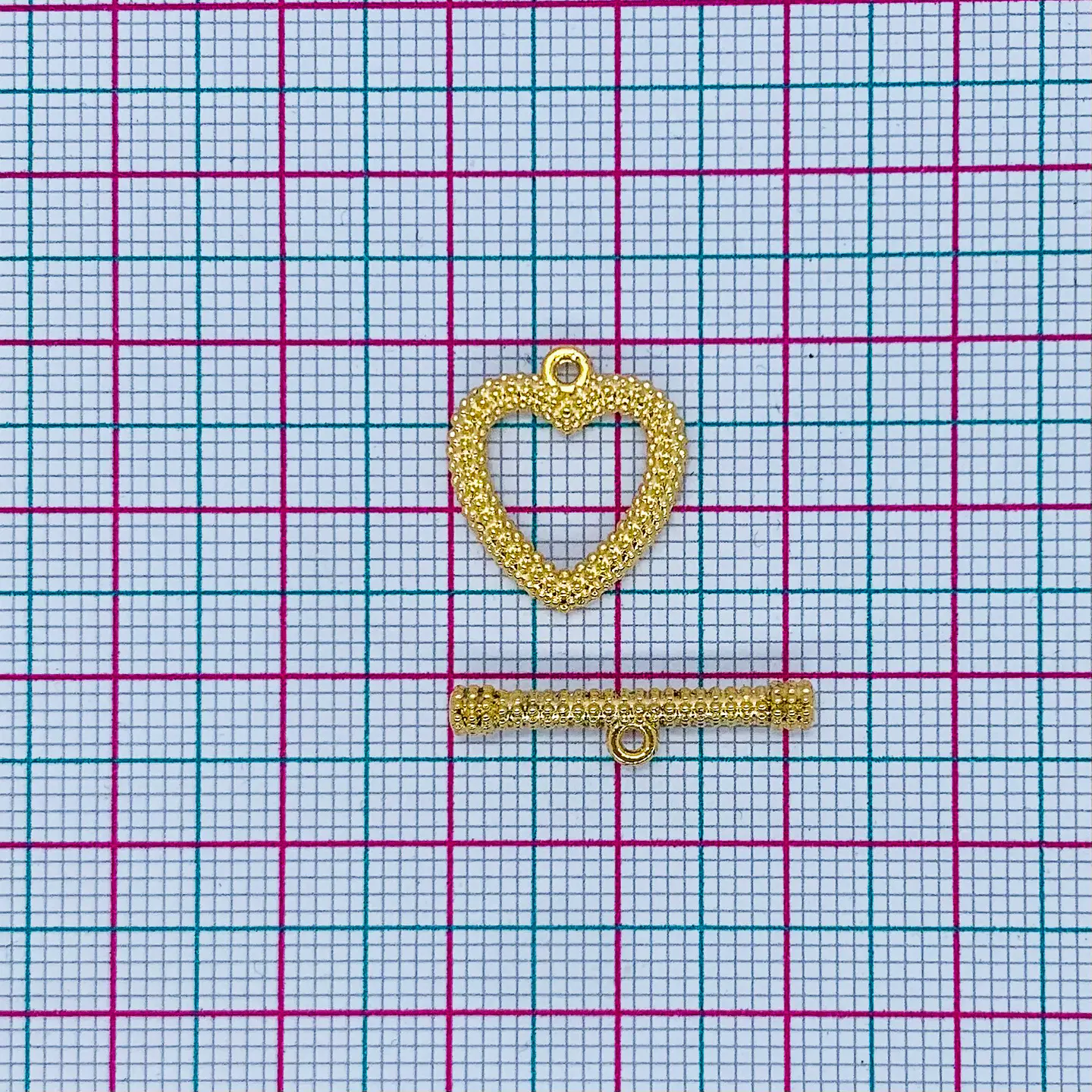 BROCHE SALVAVIDAS BAÑO DE ORO F61617-GOLD 2
