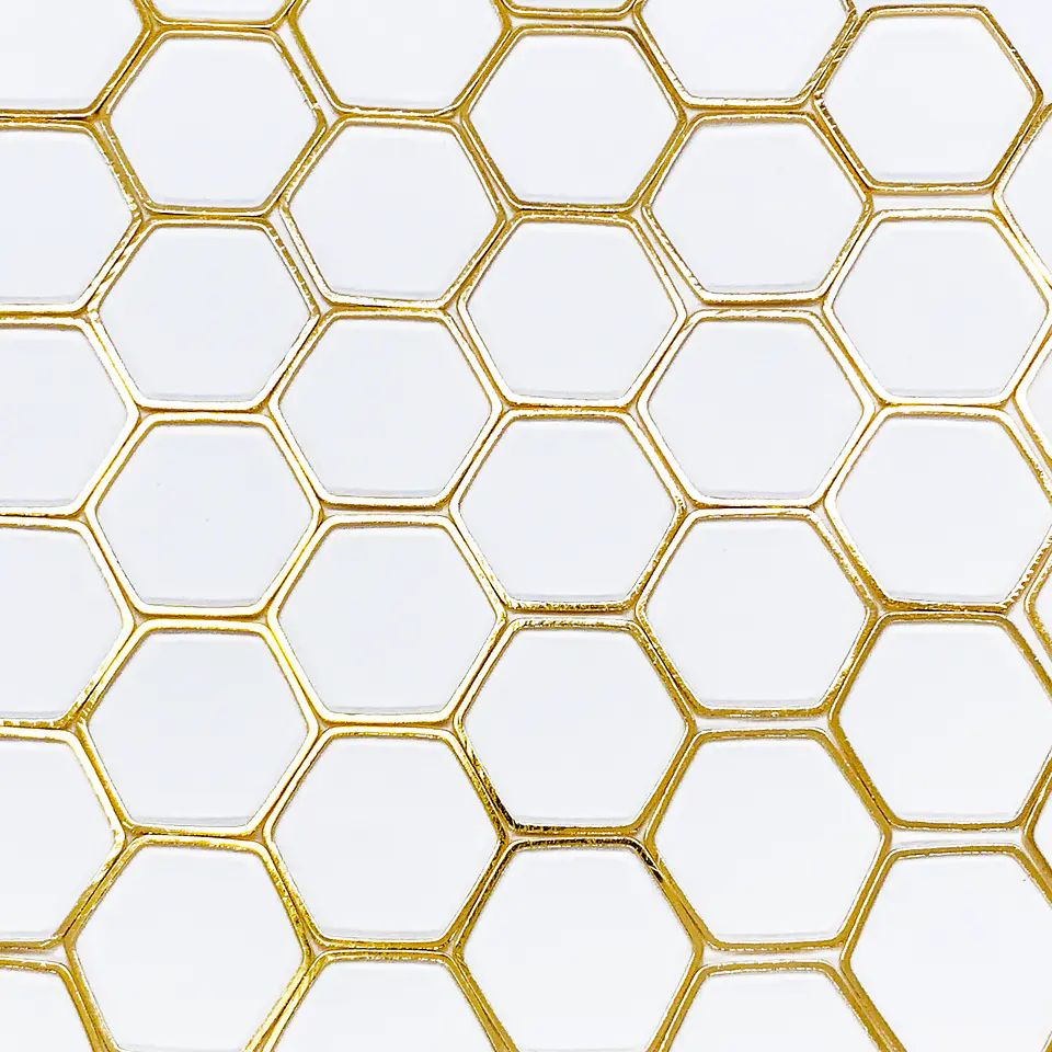 HEXÁGONO BAÑO DE ORO T5366-1 1