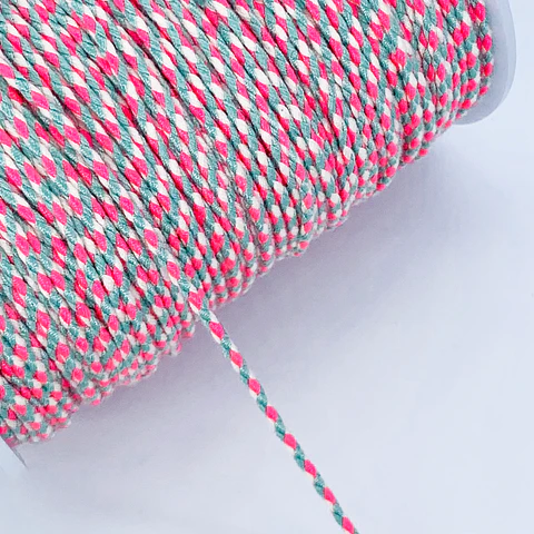 CORDÓN ✦ TRENZADO MULTICOLOR