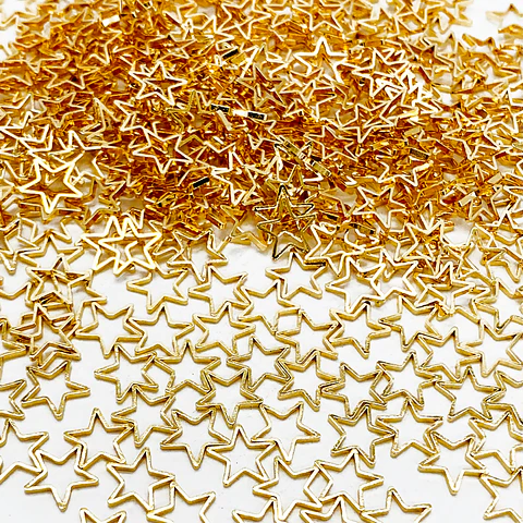 ESTRELLA SILUETA BAÑO DE ORO T6579