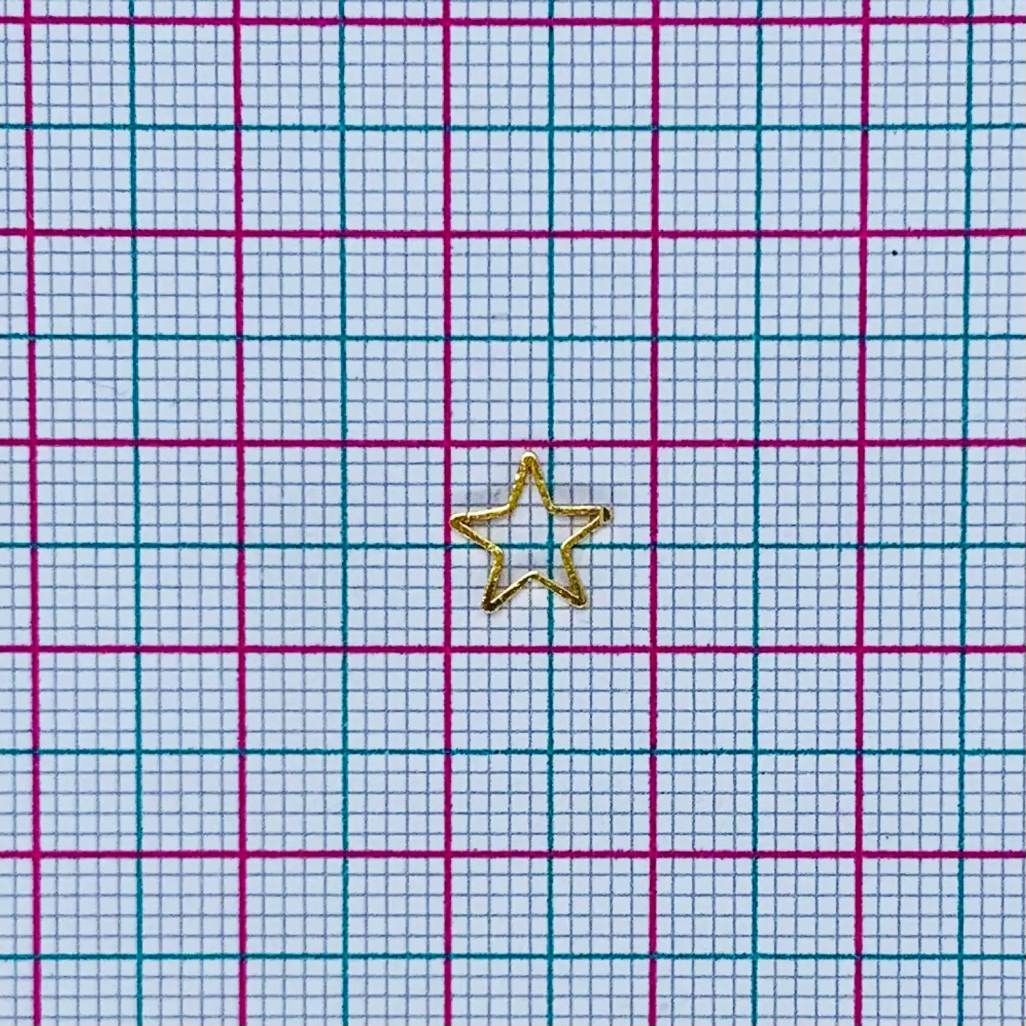  ESTRELLA SILUETA BAÑO DE ORO T6579 2